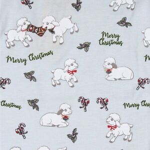 Lullaby Set Merry Christmas Lambs - Blue